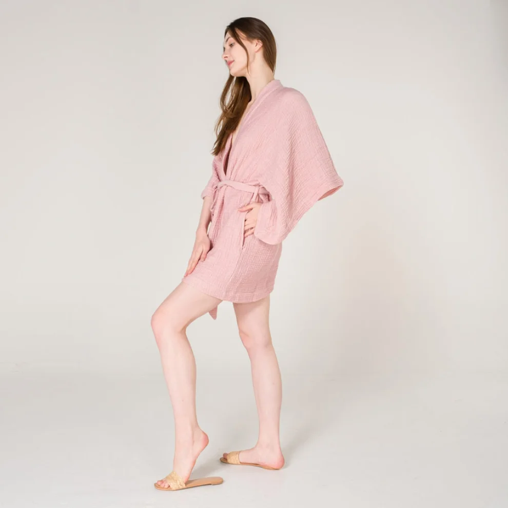 Miespiga - Aphrodite Soft Crepe Muslin Beach Kimono