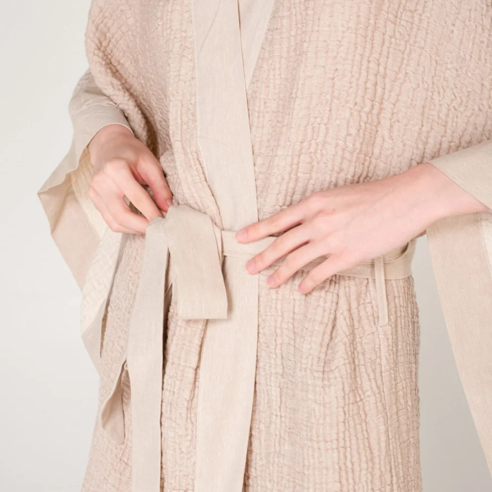 Miespiga - Kybele Soft Crepe Muslin Beach Kimono