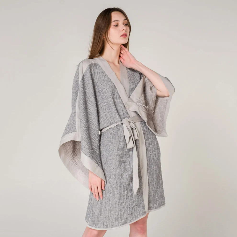 Miespiga - Kybele Soft Crepe Muslin Beach Kimono