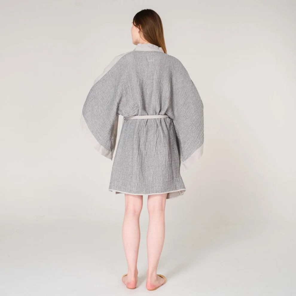 Miespiga - Kybele Soft Crepe Muslin Beach Kimono