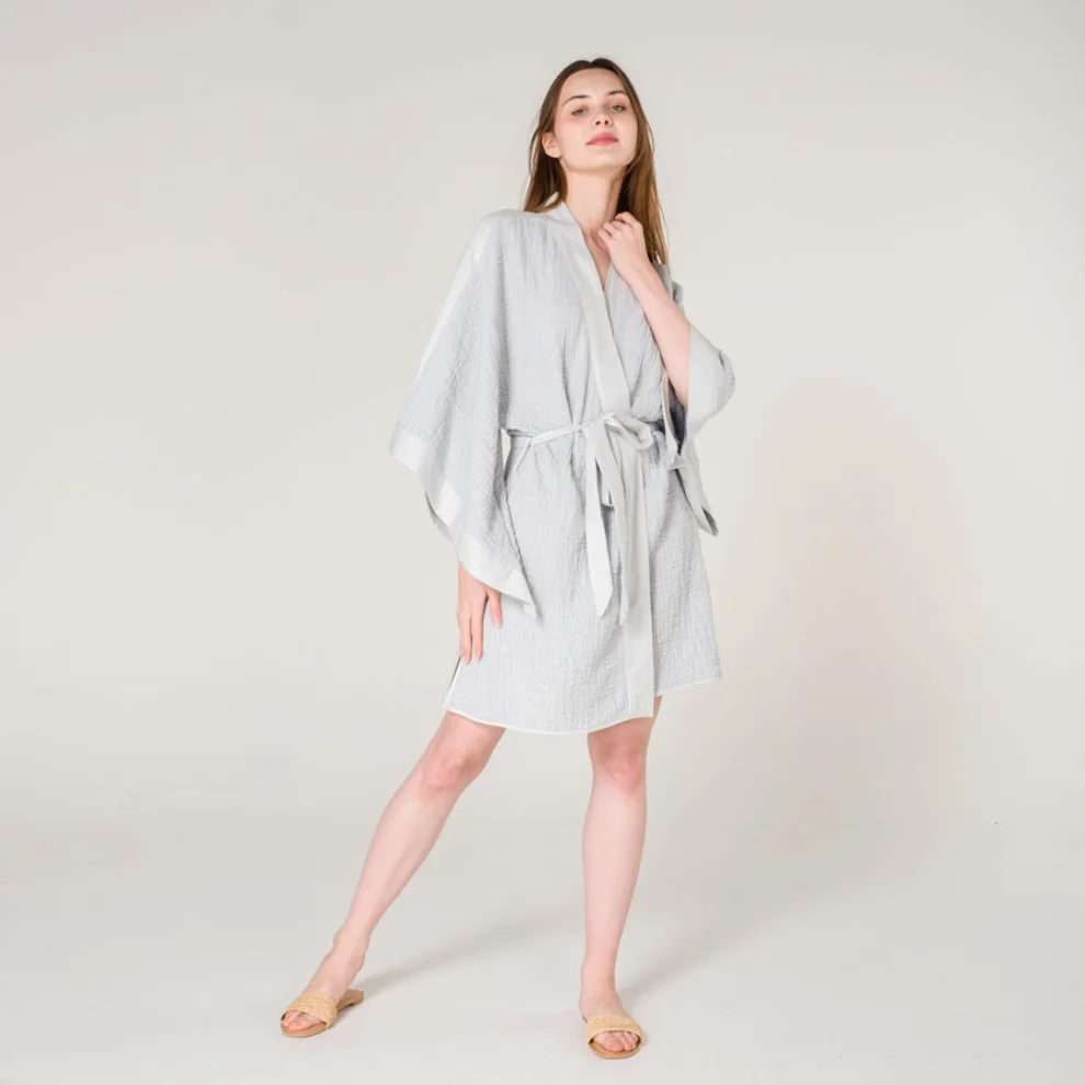 Miespiga - Kybele Soft Crepe Muslin Beach Kimono