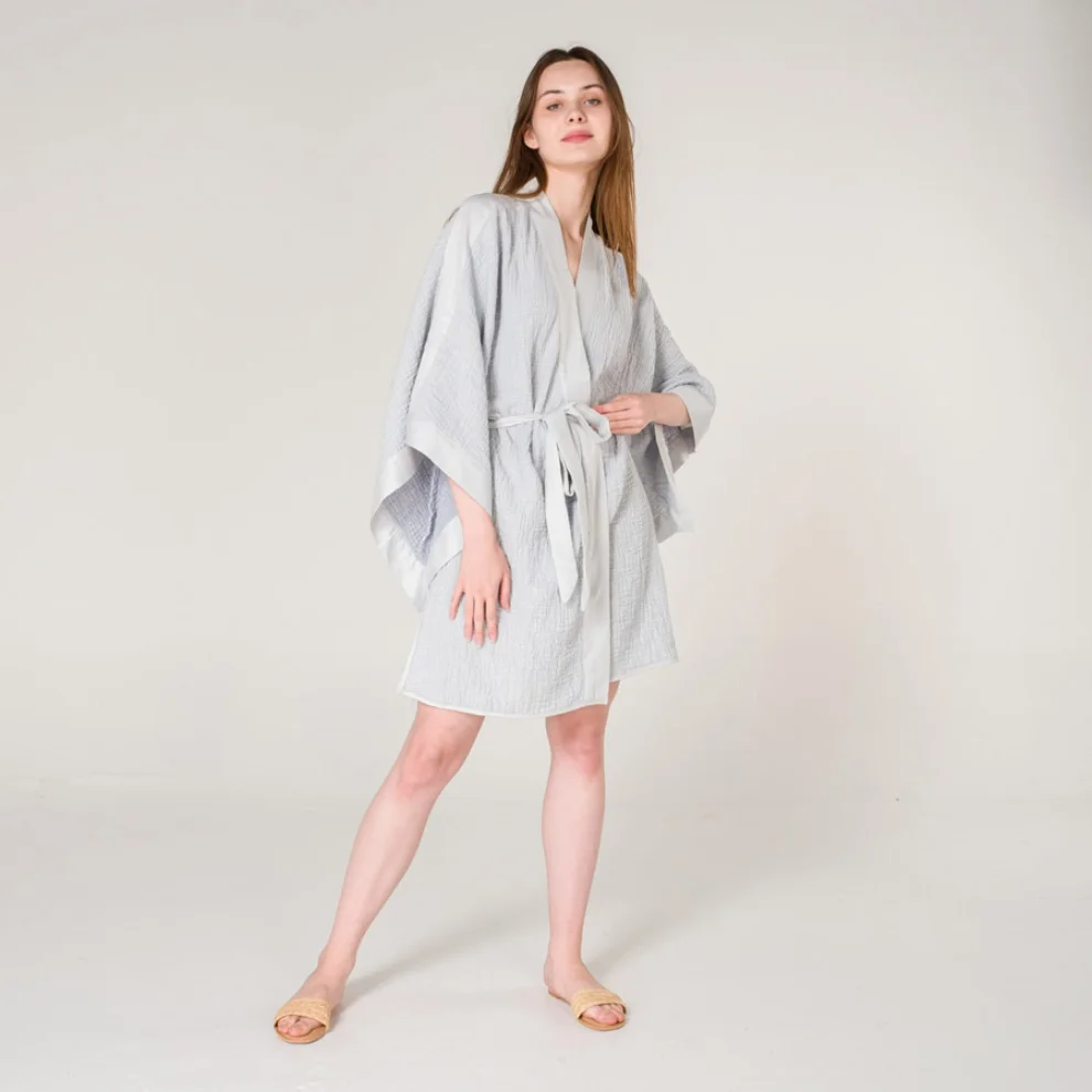 Miespiga - Kybele Soft Crepe Muslin Beach Kimono