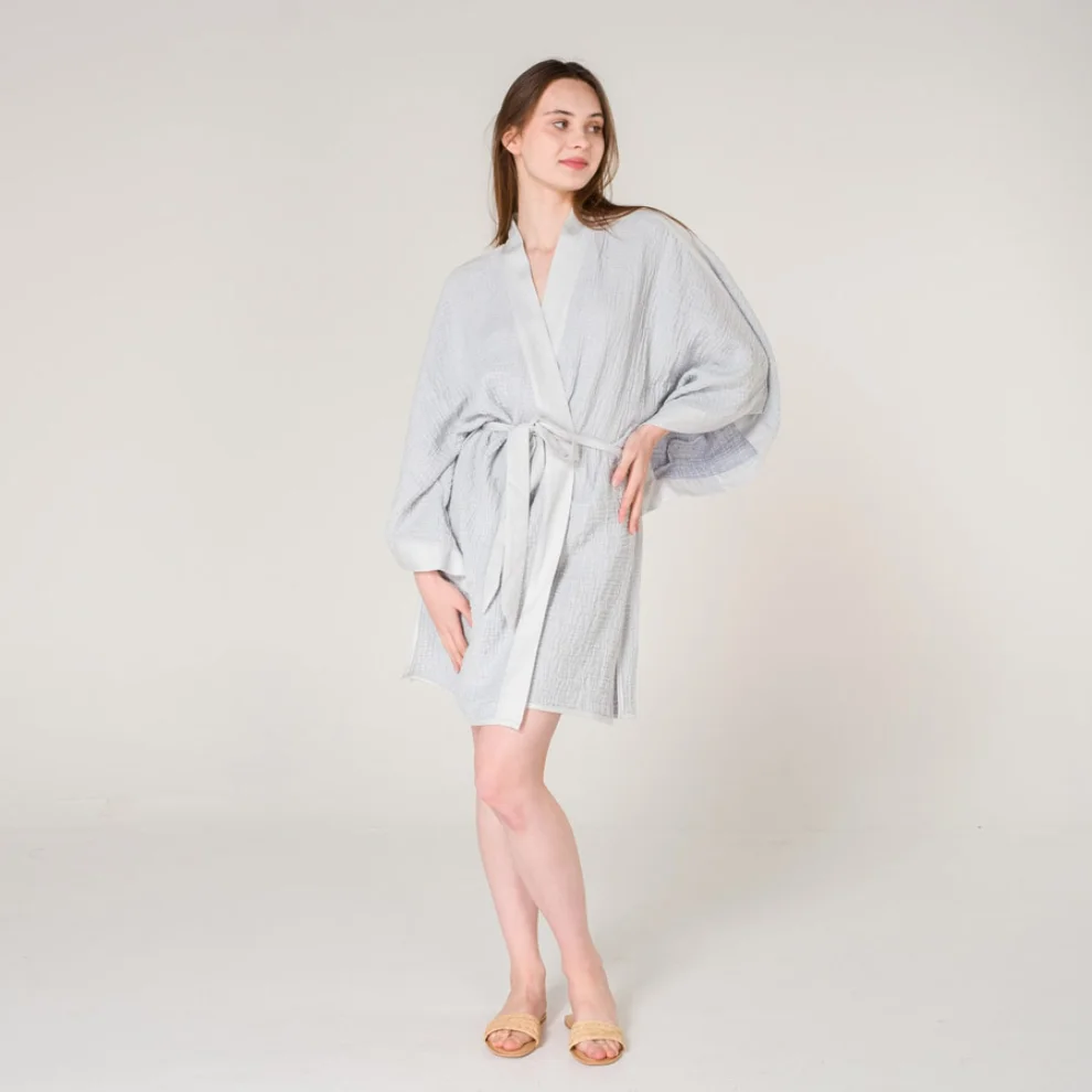 Miespiga - Kybele Soft Crepe Muslin Beach Kimono