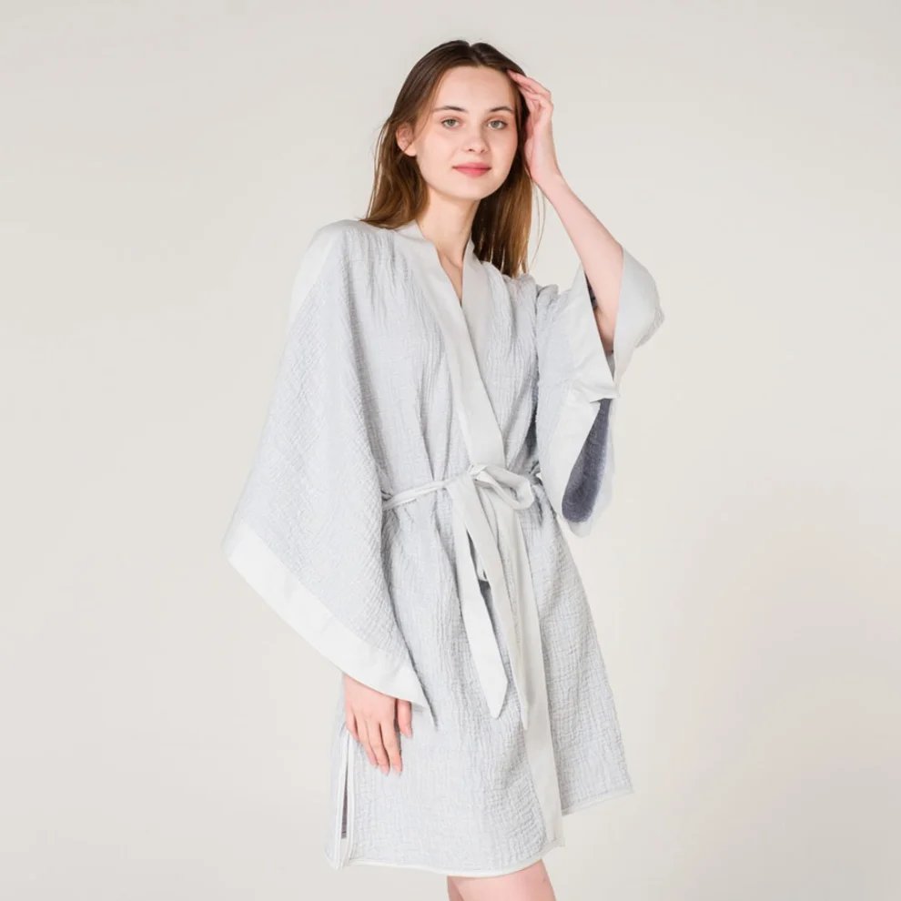 Miespiga - Kybele Soft Crepe Muslin Beach Kimono