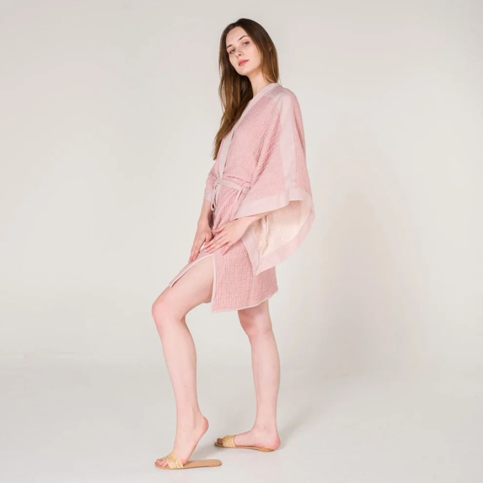 Miespiga - Kybele Soft Crepe Muslin Beach Kimono