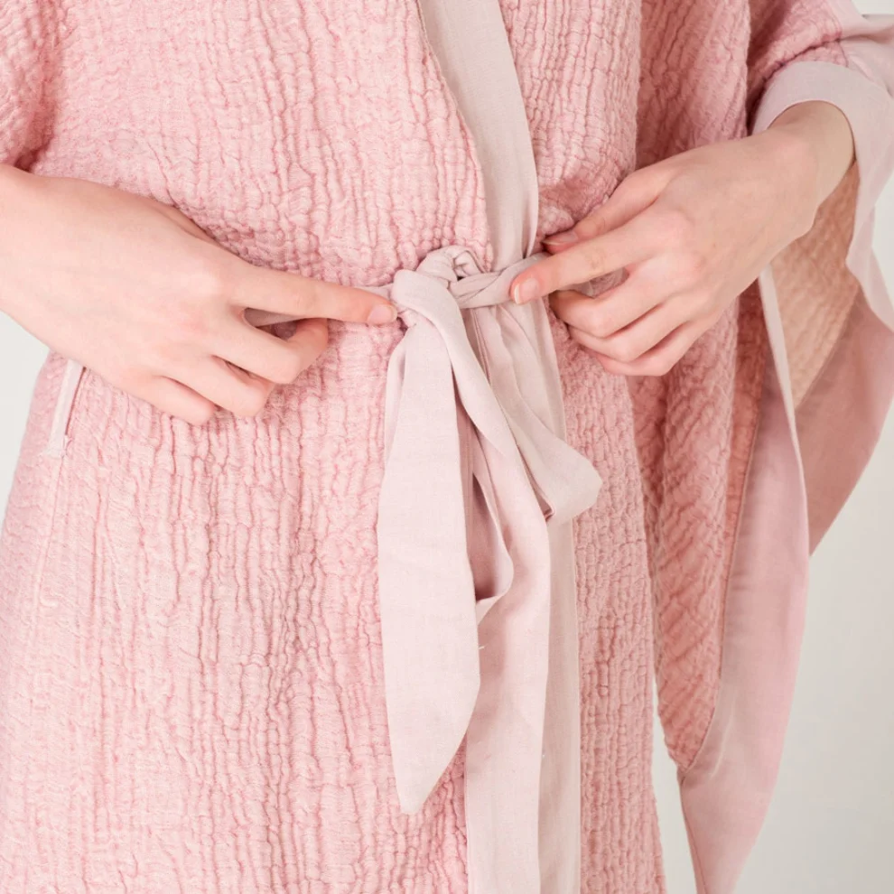 Miespiga - Kybele Soft Crepe Muslin Beach Kimono