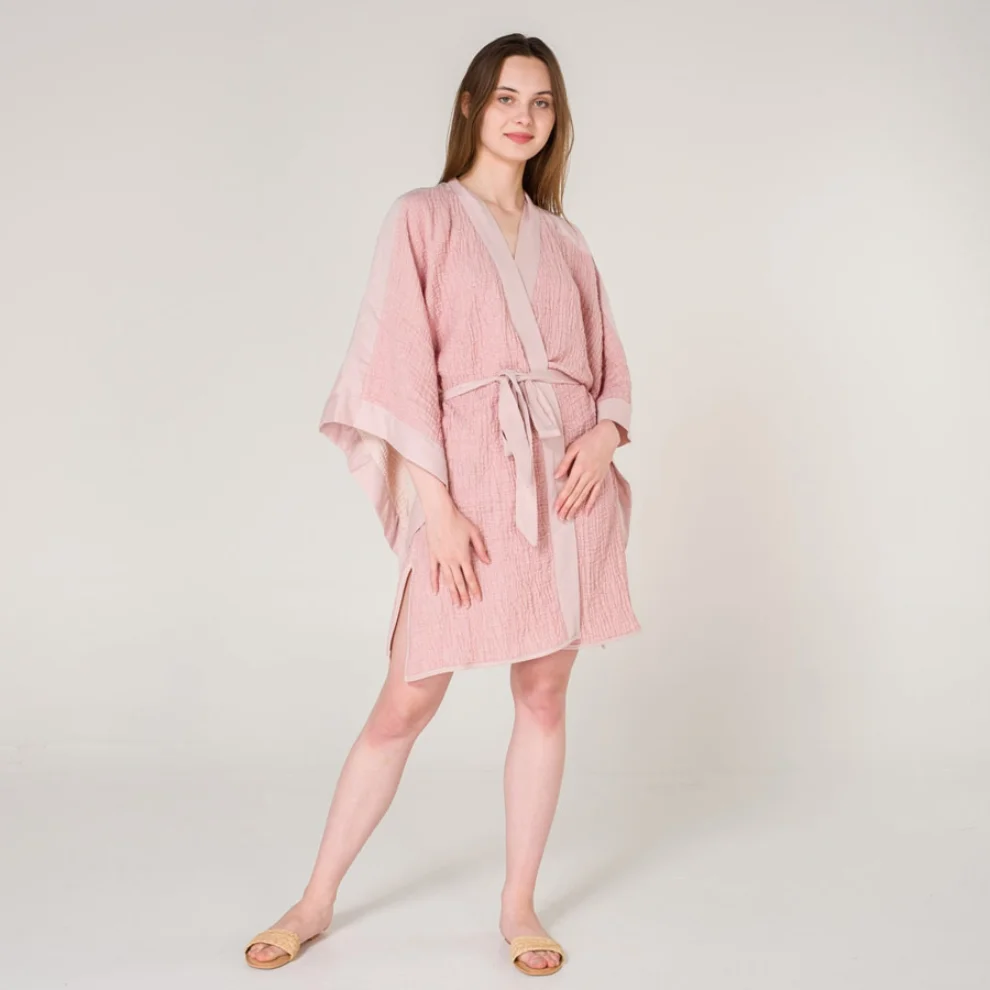 Miespiga - Kybele Soft Crepe Muslin Beach Kimono