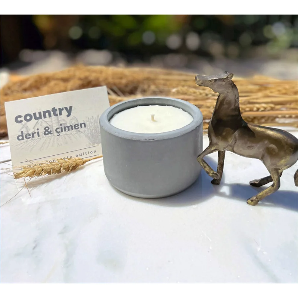 Lumina Candles - Concrete Edition Country  Candle