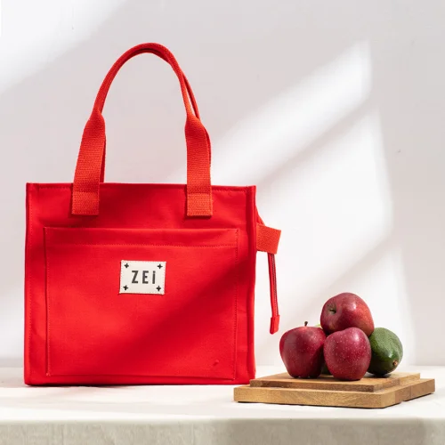 Zei - Large Canvas Tote