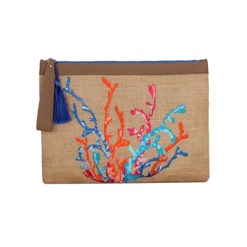 EynaCo - Multi Coral Handbag