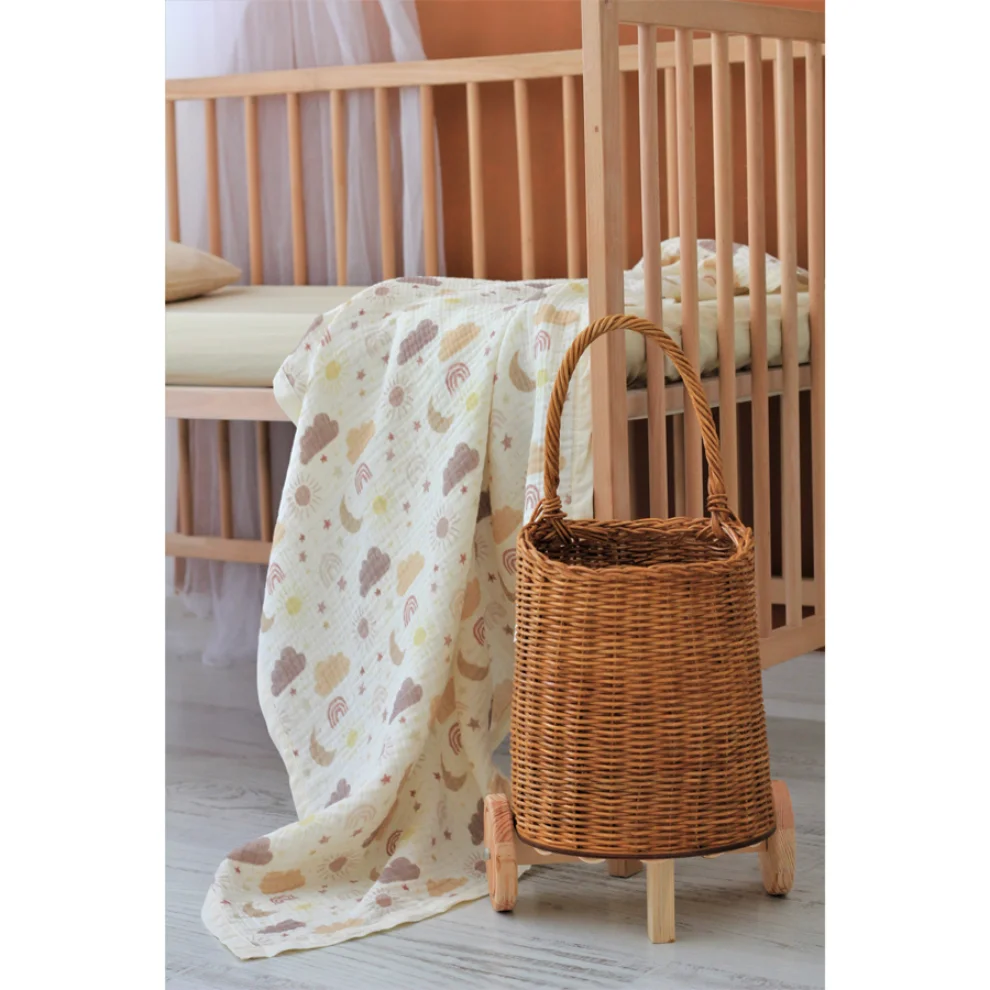 Piccolo Republic - Sweet Dreams Organic Muslin Blanket