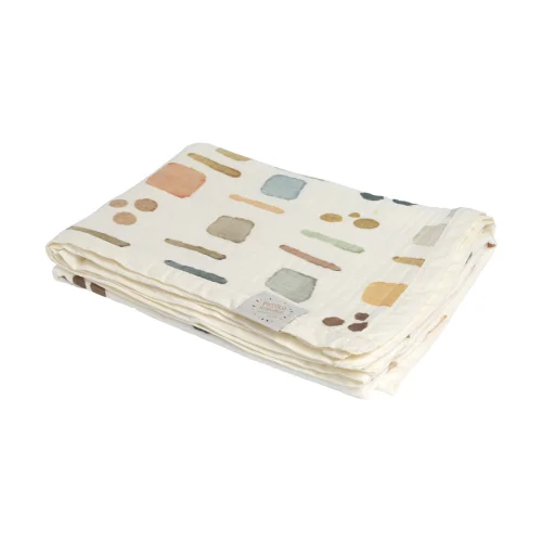 Piccolo Republic - Colorful Organic Muslin Blanket