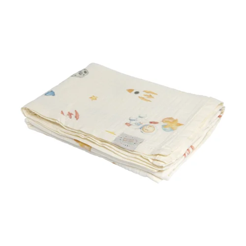 Piccolo Republic - Galaxy Organic Muslin Blanket