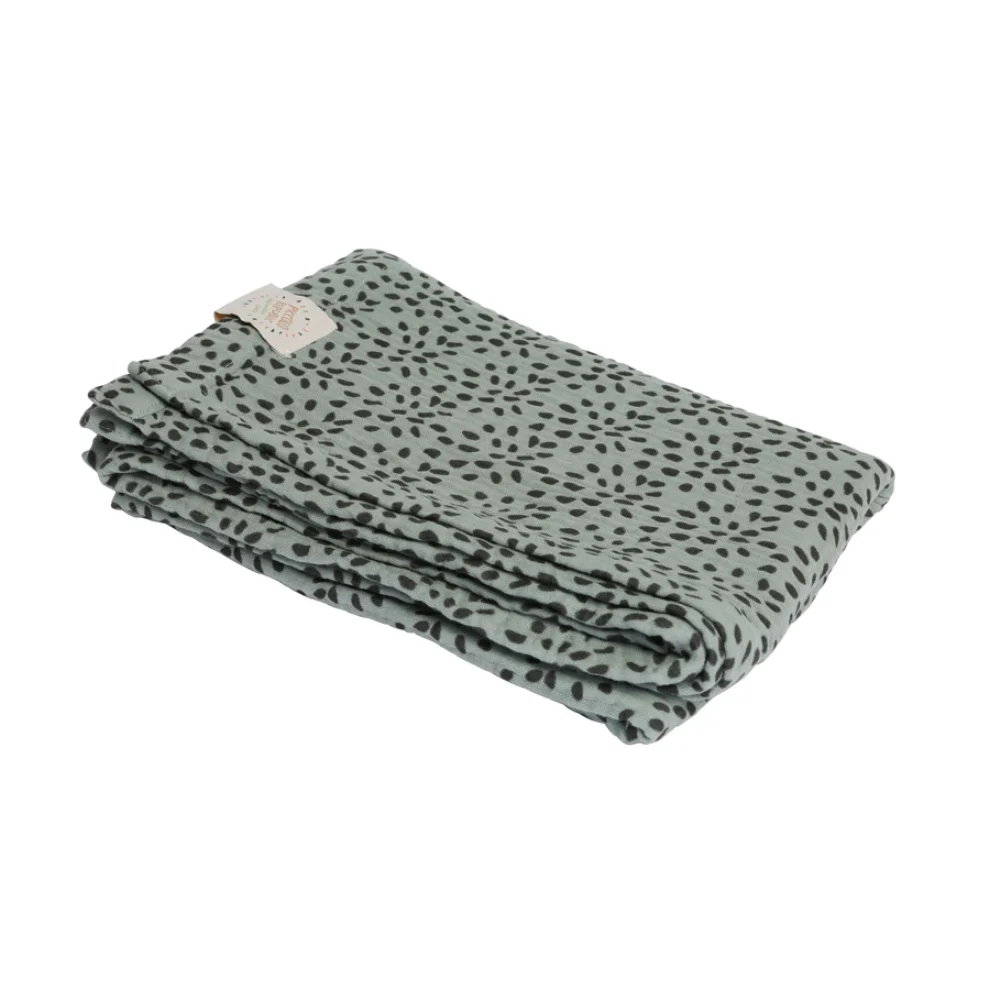 Piccolo Republic - Dots Organic Muslin Blanket 