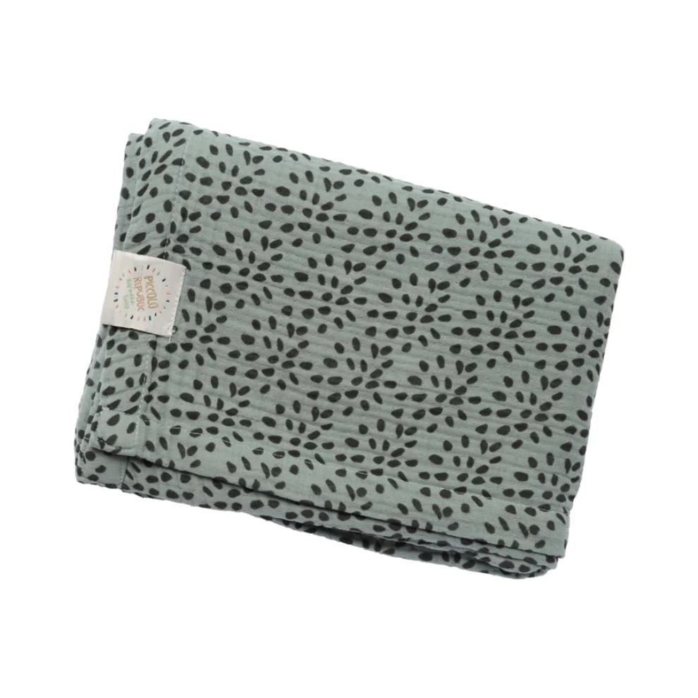 Piccolo Republic - Dots Organic Muslin Blanket 