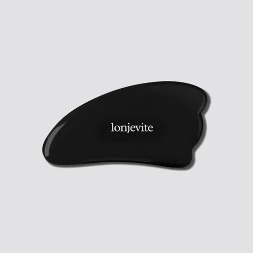 Lonjevite - Black Obsidian Gua Sha