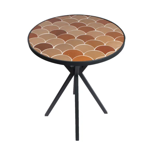 Mozeks - Mawja Asfar Round Coffee Table