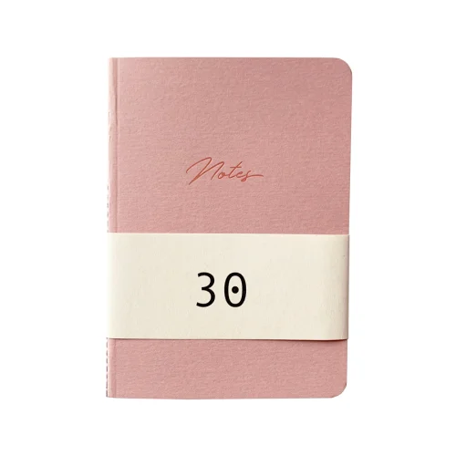 30 Kağıt İşleri - Rose Mini Notebook Set