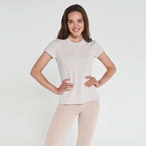 Jerf - Lydney Crew Neck Basic Cotton T-Shirt Woman