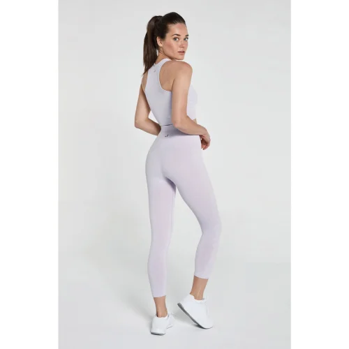 Jerf - Palmi Melange Patterned High Waist Leggings