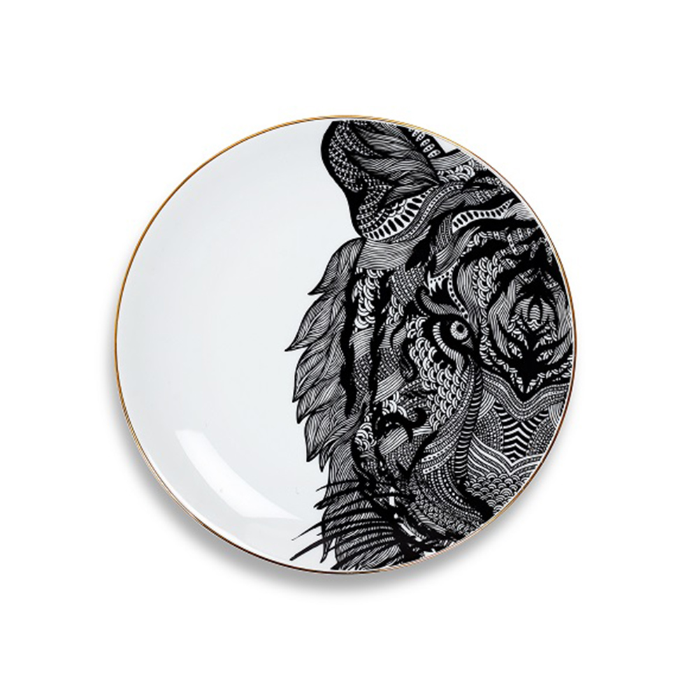 Tiger Figure Flat Plate