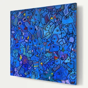 Jude's Blue Party Series 1 By Ferruh Karakaşlı Baskı