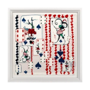 Playing Cards Wooden Table