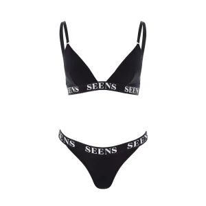 Vivian Triangle Bra And Myrra Slip Panties Set