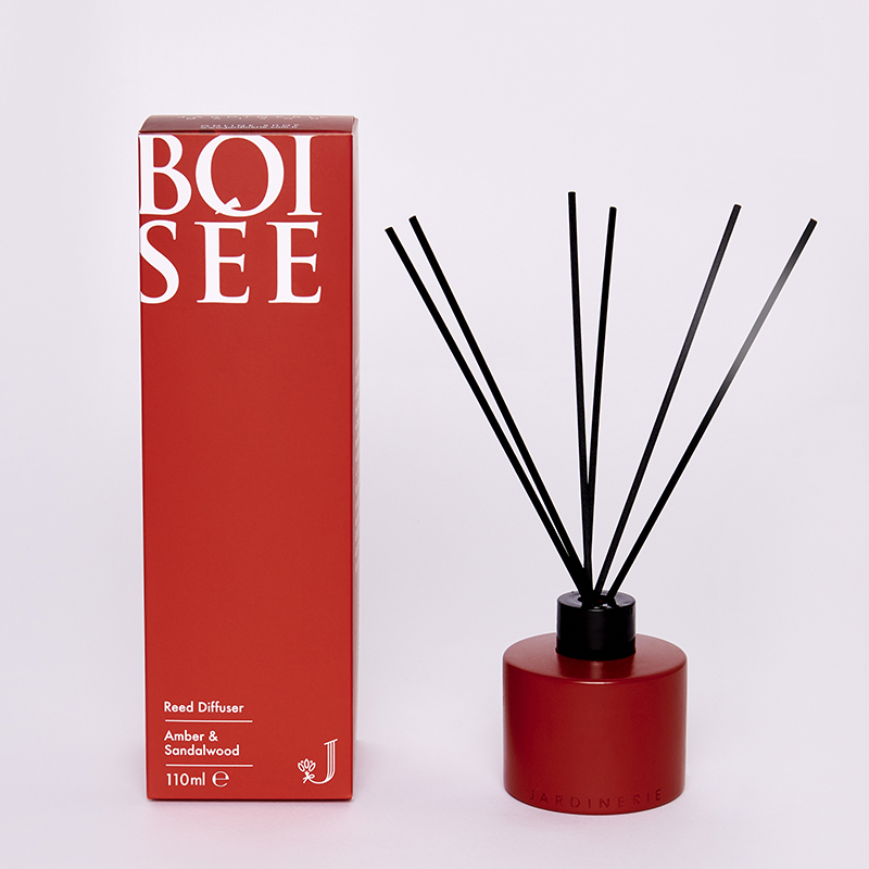 Boisee- Amber&sandal Wood Scented Reed Diffuser