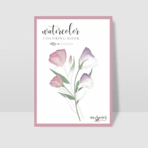 Suluboya Boyama Kitabı | Floral