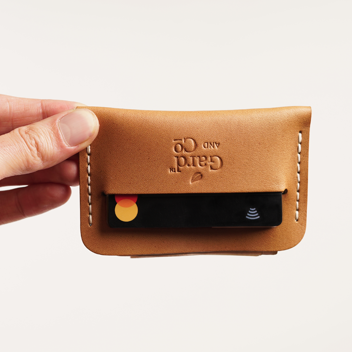 Flat Wallet - Genuine Leather Minimal Card Holder