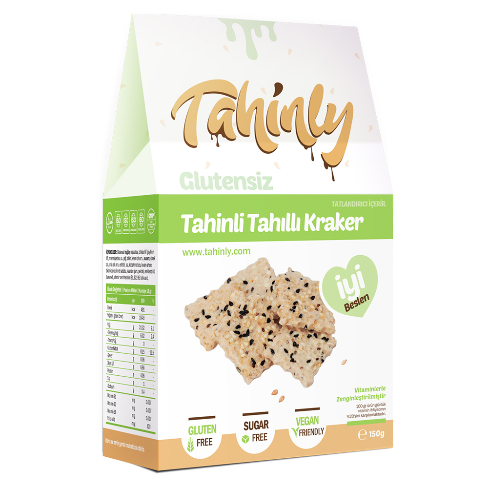 Gluten Free Tahini Multi Grain Cracker 150g