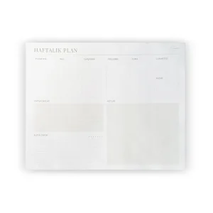 Haftalık Planlayıcı Defter