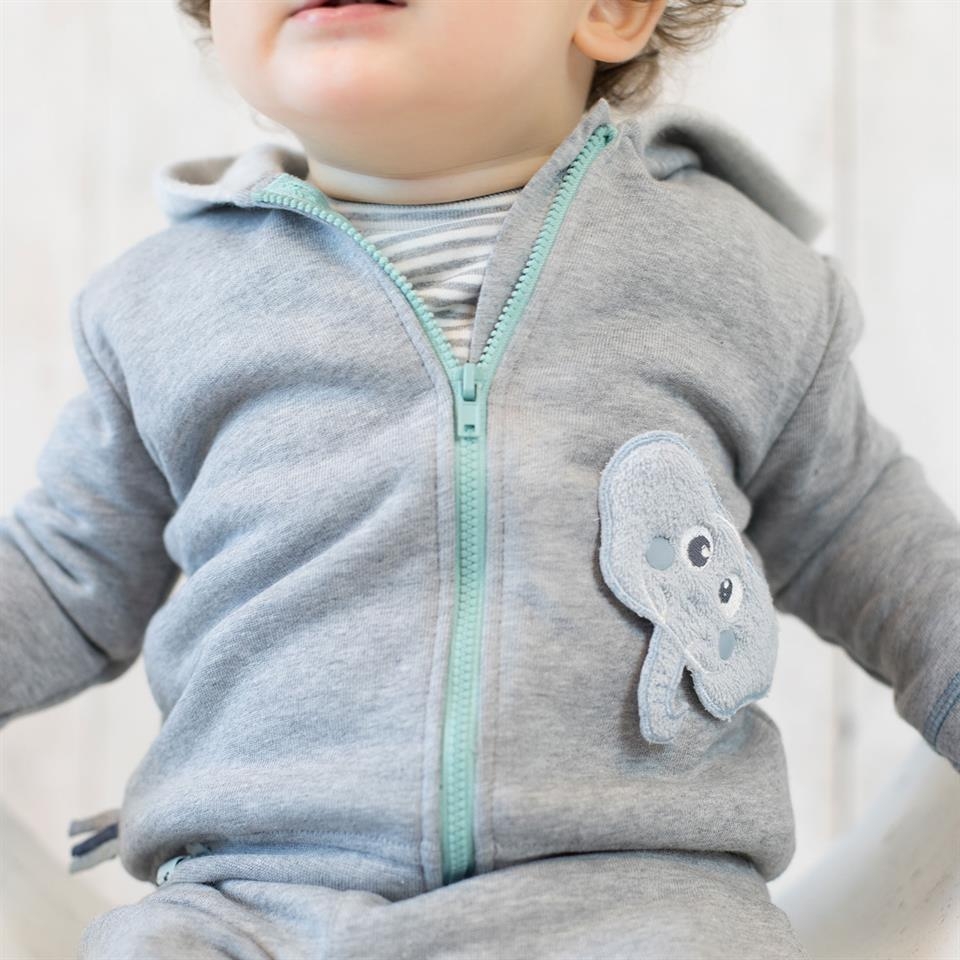 Organic Baby Hooded Jacket