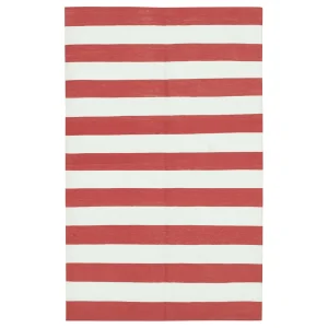 Nellie Handmade Geometric Dhurrie Rug 106x 172cm