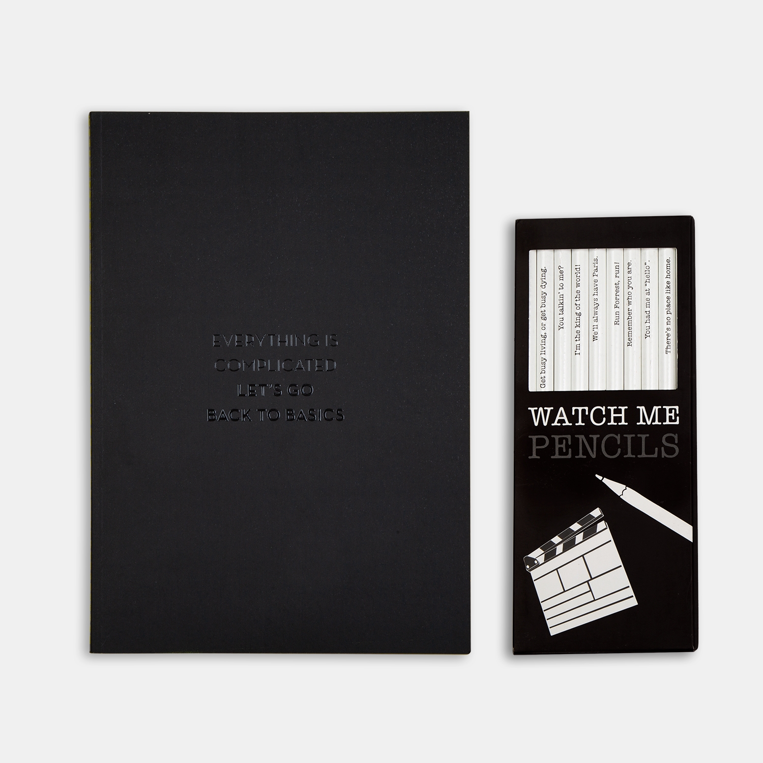 Agenda & Pencils Set