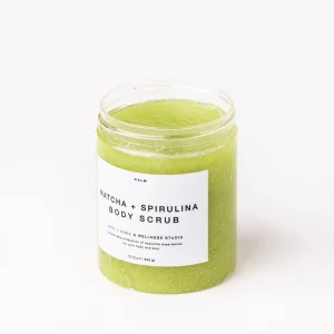 Matcha + Spirulina Vücut Ovması