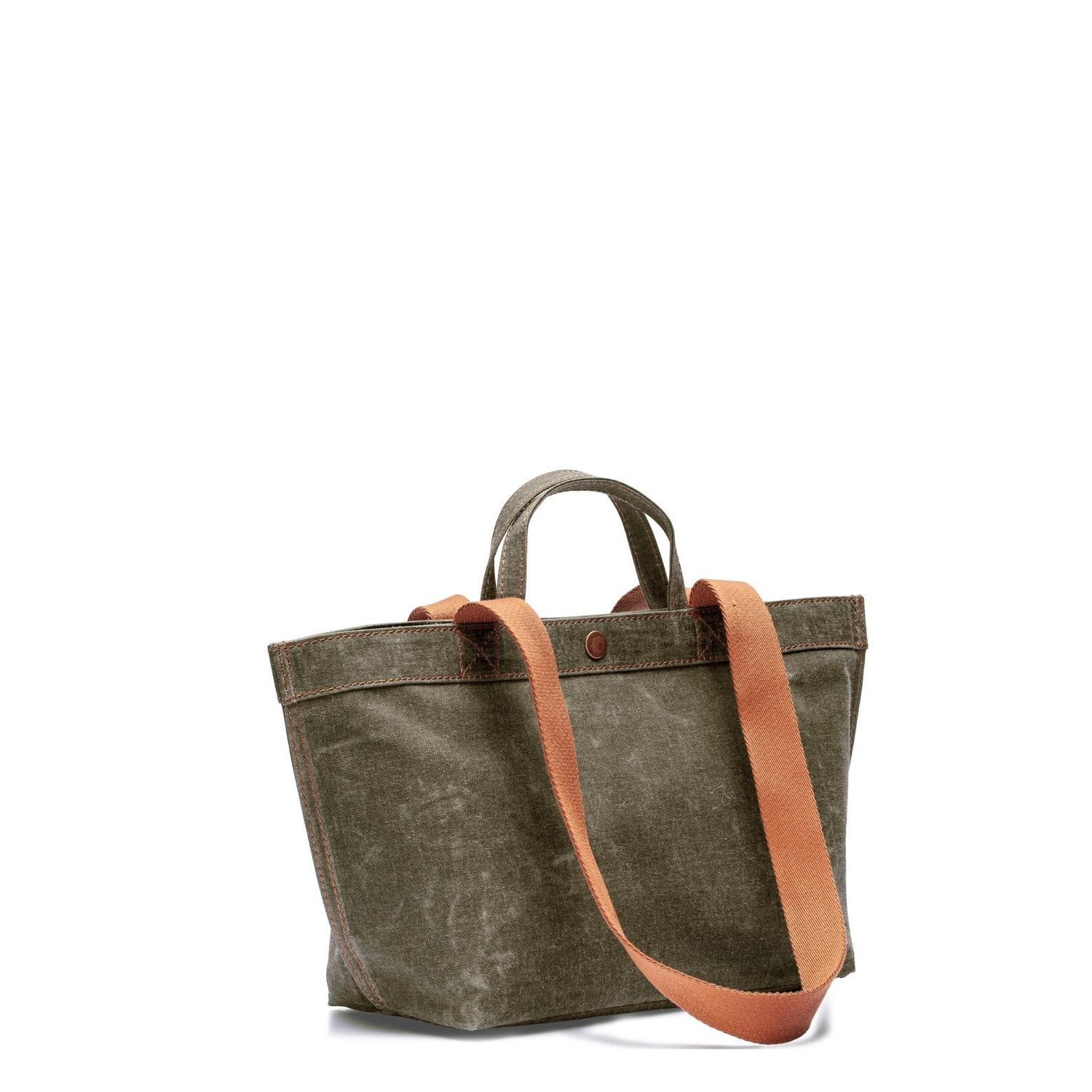 No. 201 Small Tote Moss (reversible)