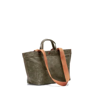 No. 201 Small Tote Moss (reversible)