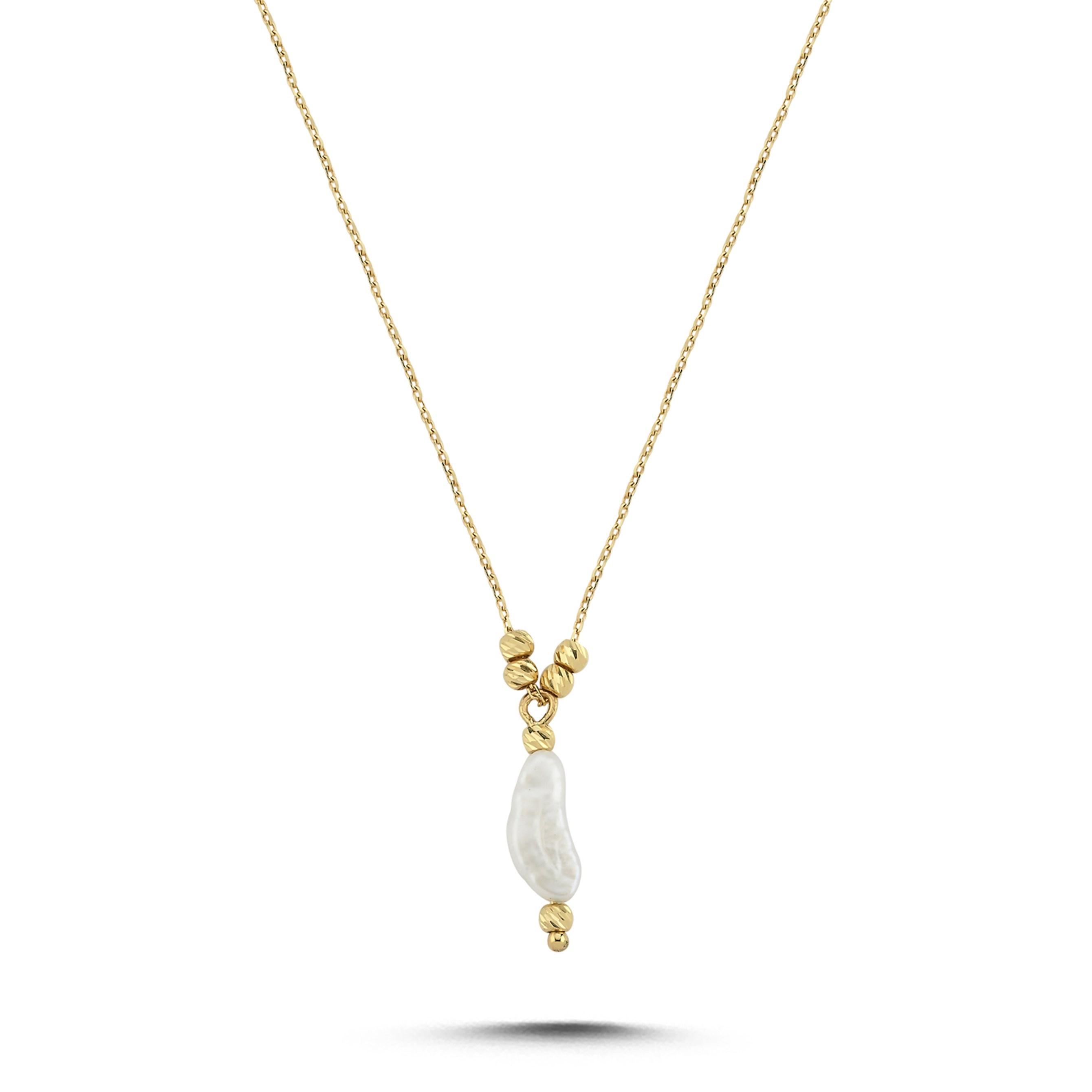 Deep Sea  Design Pearl Necklace -xv