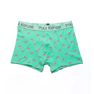 Patterned Men's Boxer - Couple Collection Pink Birdy