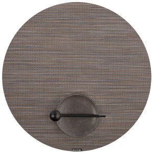 Placemat Round Chroma Cedar