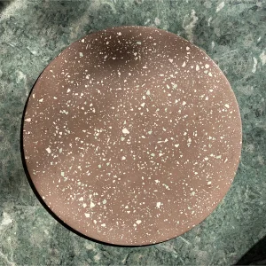 Cocoa Terrazzo Serving Platter