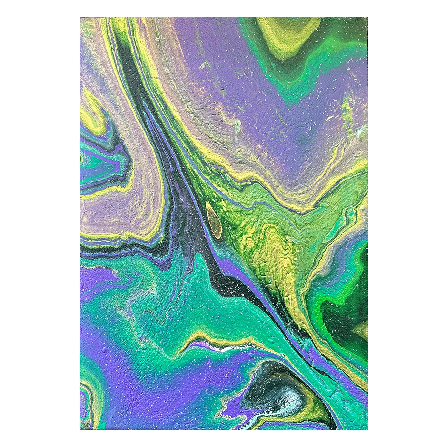 Galaxy Acrylic Canvas