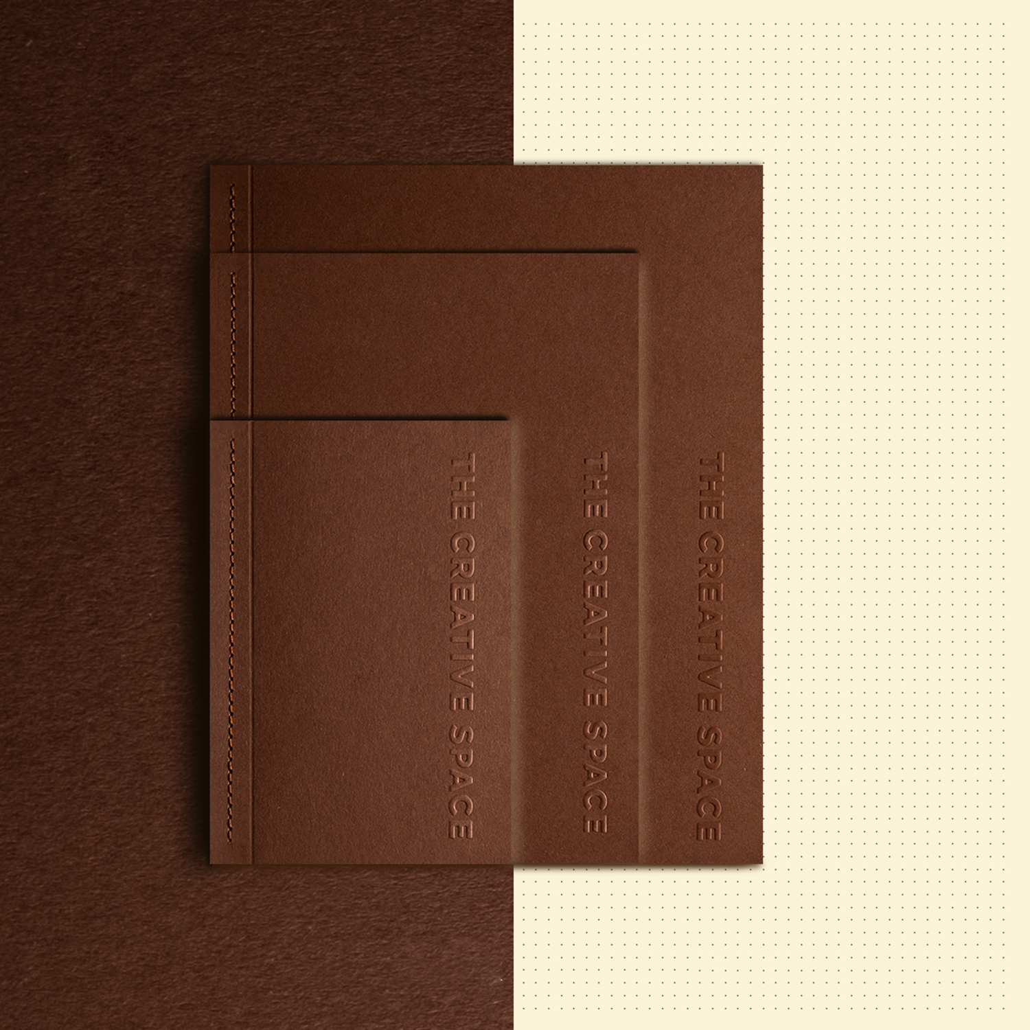 The Creative Space Smoky Chocolate Defter Seti