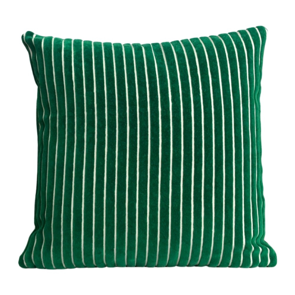 Velvet Stripes Throw Pillow Cover