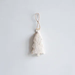 Tree Figure - Biodegradable Christmas Tree Decorations - 10 Pack