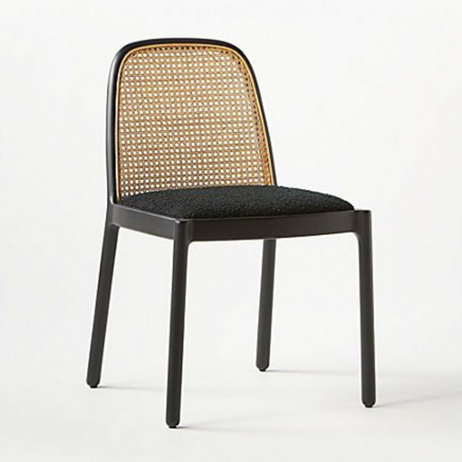 Rattan Chair With Back Detail