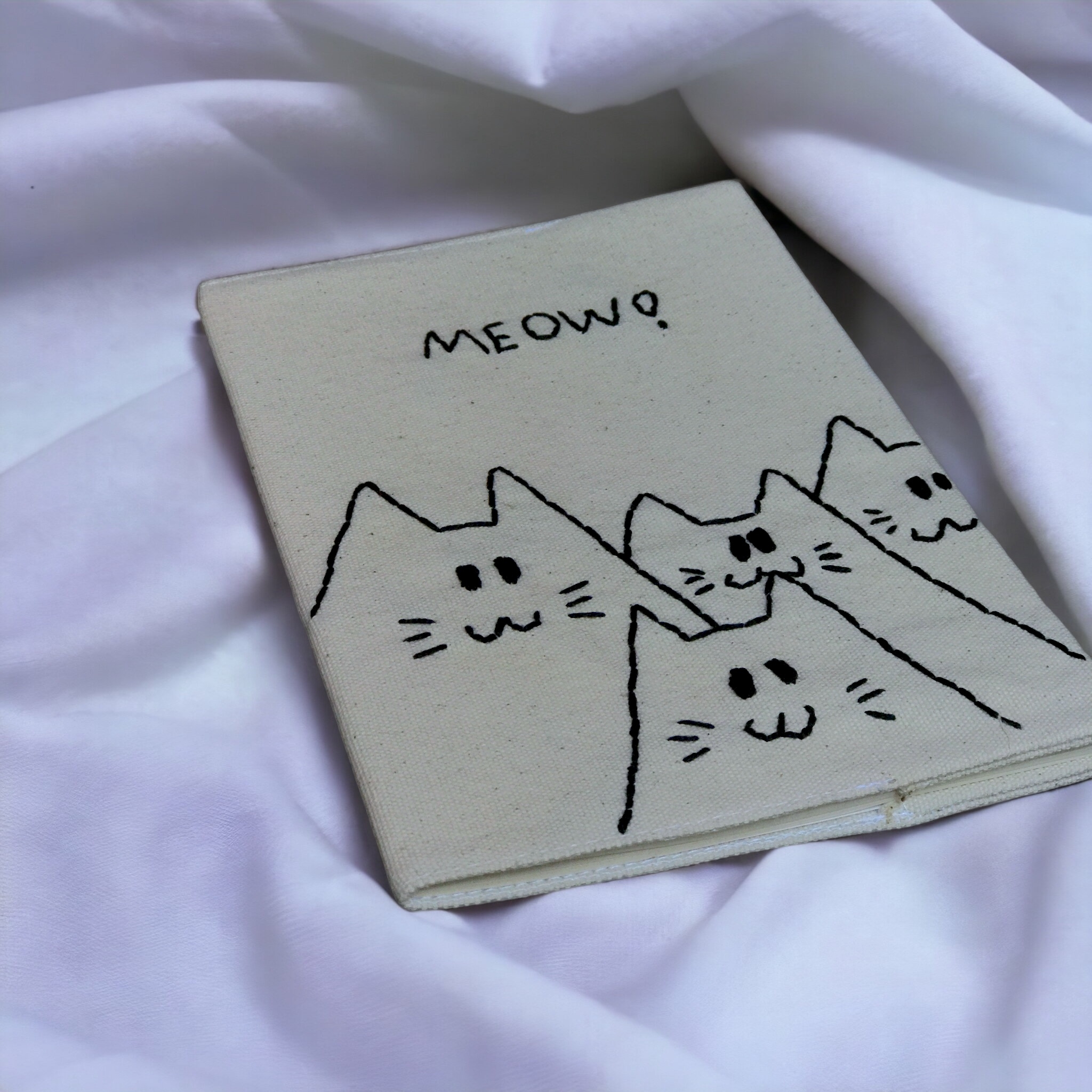 Meow Notebook Cover