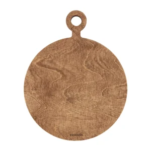 Ahşap Yuvarlak Servis Tabağı